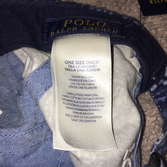 Polo Ralph Lauren Bandanna Print Baseball Hat Cap Strapback Moroccan Indian mens - Picture 7 of 8